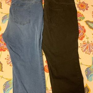 Old navy jeans sz 24 like new.